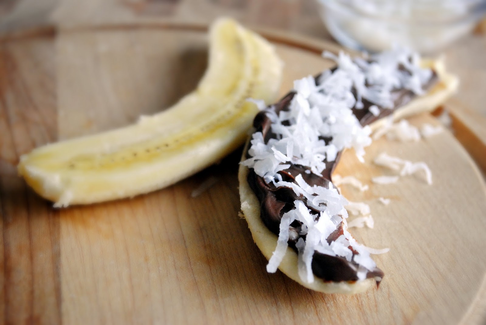 Banana Nutella Split Simply Scratch