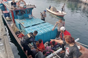 SAT POL AIRUD POLRES SIMEULUE MENANGKAP KAPAL BOM IKAN