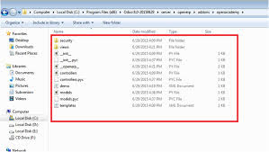 Odoo Module Structure