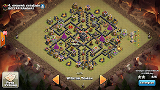 base th 9 terbaru dengan bomb tower terbaik dan terkuat