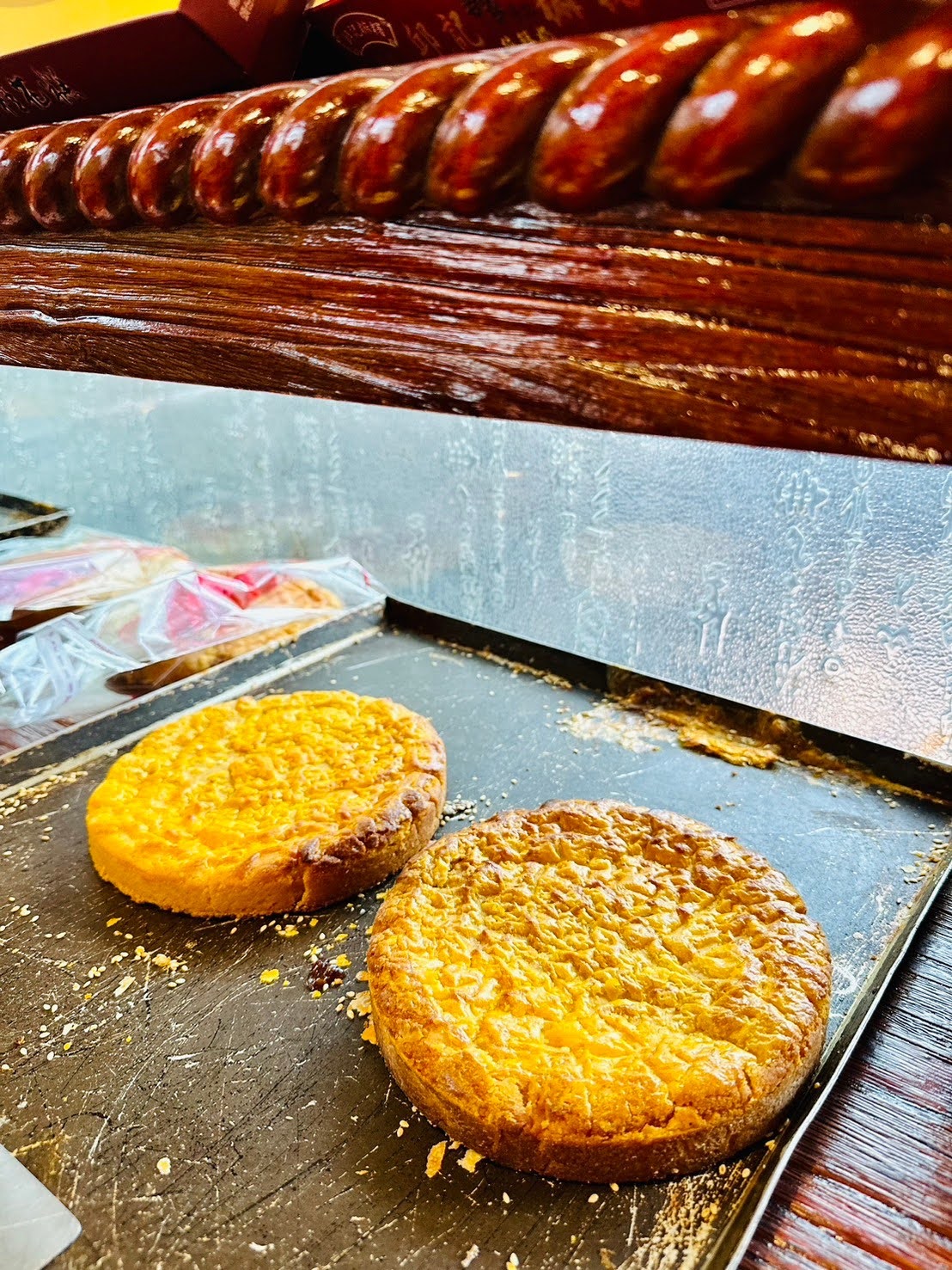 新竹香山景觀餐廳 客家肉餅、中式糕餅的客家合菜聚餐，竹南科學園區美食推薦 邱記麻糬