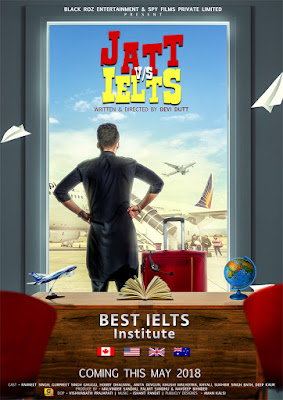 Latest Punjabi Movie Poster Jatt vs Ielts First Look