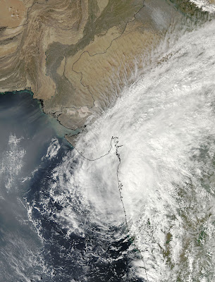 MODIS image of Phyan