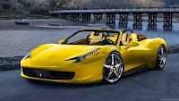 Ferrari 458 Italia jaune