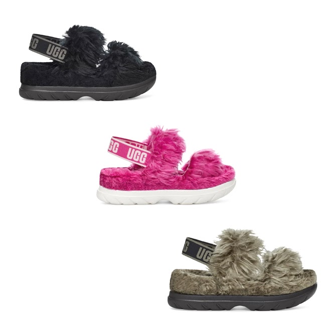 The Key To Chic: UGG Fluff Sugar Platform Sandals Review