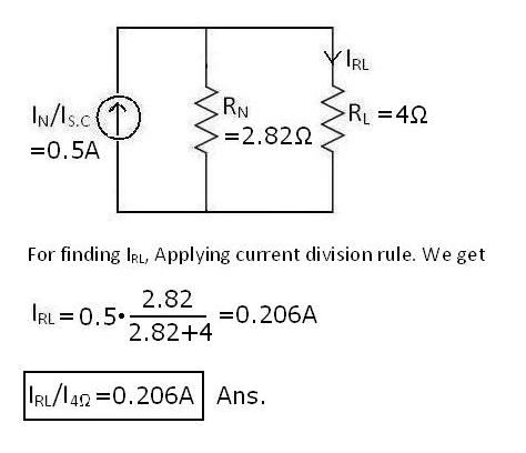 How To Solve Problem Based On Norton’s Theorem In Practical