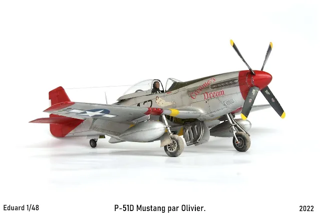 P-51D Mustang d'Eduard au 1/48