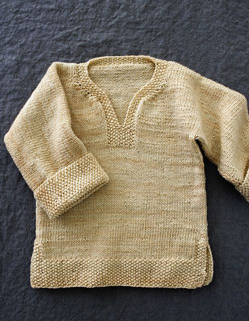 Easy Pullover for Babies, Toddlers and Kids - Free Pattern