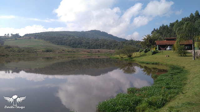 Vista de um dos lagos da Fazenda Coronel Jacinto