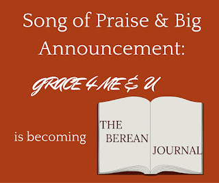 Since the goal it to focus on the truth found in God's word, our song for today is a prayer for God to open our hearts to Him. So join me in this song and this prayer. 