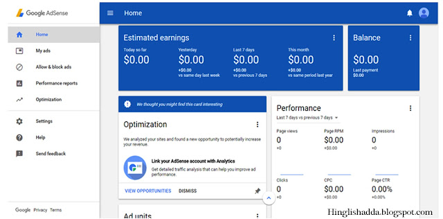 Properties of AdSense, Mansi, ads network