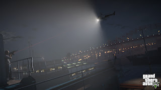 Grand Theft Auto V  helicopter light