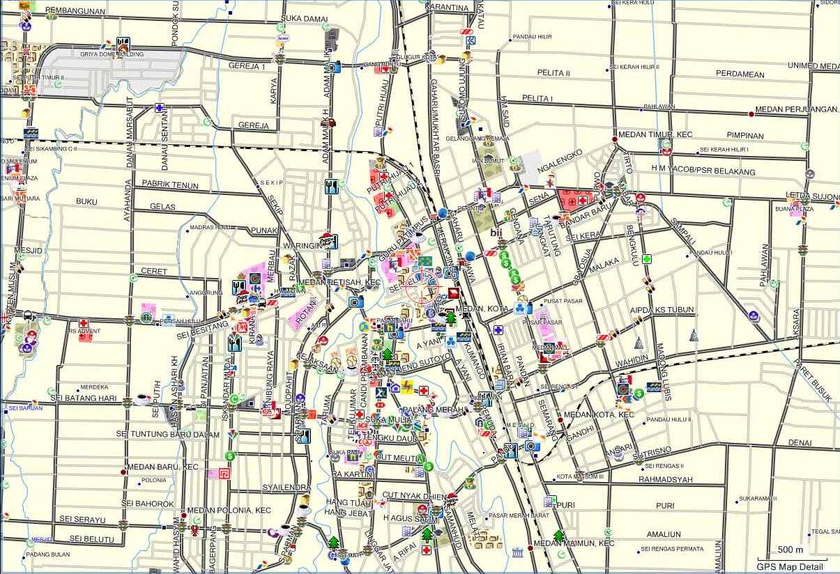  Medan Map  Medan  City Guide