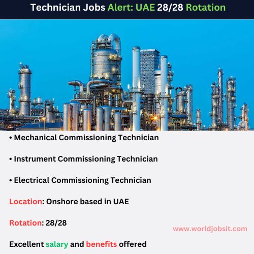 Technician Jobs Alert: UAE 28/28 Rotation