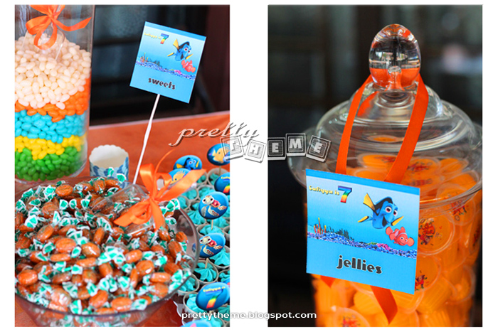 Pretty Theme Event Planner: Birthday Party - Theme: Finding Nemo