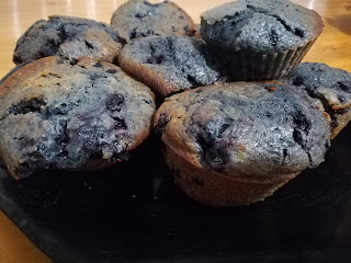 muffins myrtilles