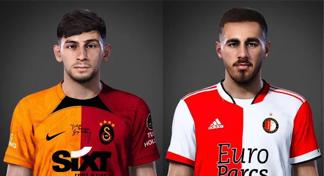 Yusuf Demir & Orkun Kökçü Face For eFootball PES 2021