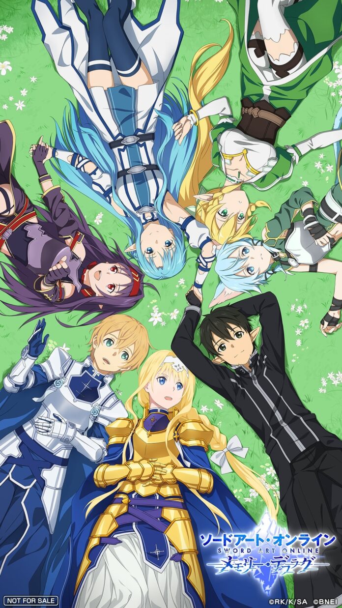 El videojuego Sword Art Online: Memory Defrag se despide con unas ilustraciones especiales