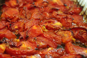 Oven roasted tomatoes