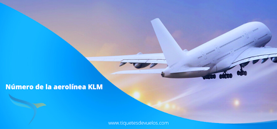 Número de la aerolíneas KLM