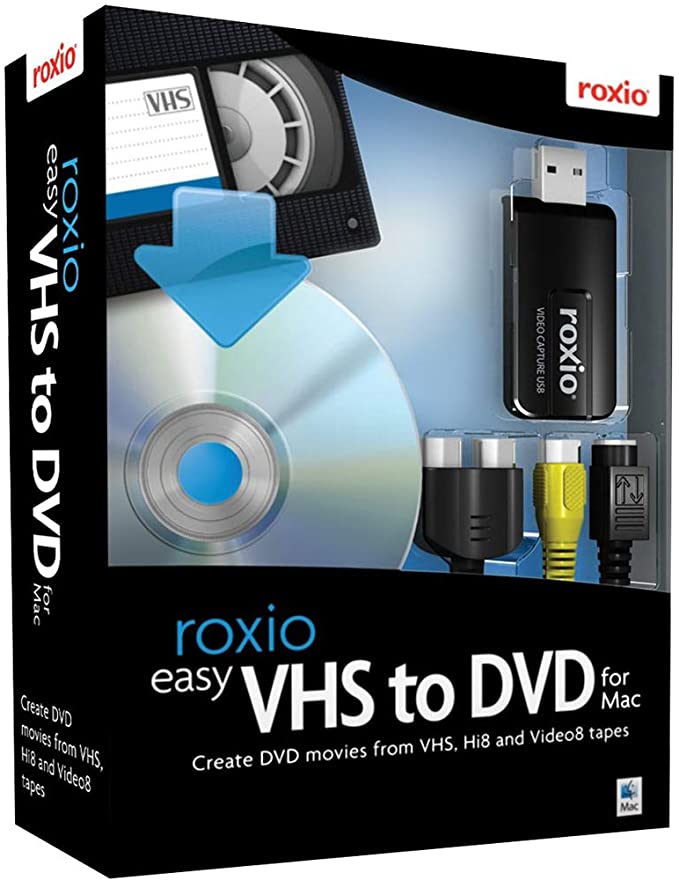 Download Roxio Easy VHS to DVD for Mac 