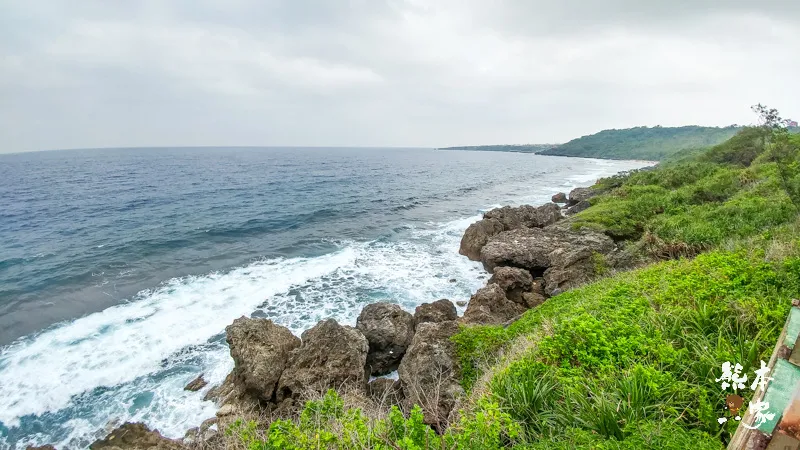 小琉球海龜出沒固定觀賞點之一｜中壇太子爺觀海秘境(太子𡊨)