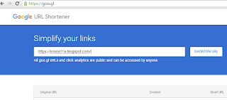 Cara Memperpendek LINK URL dengan mudah