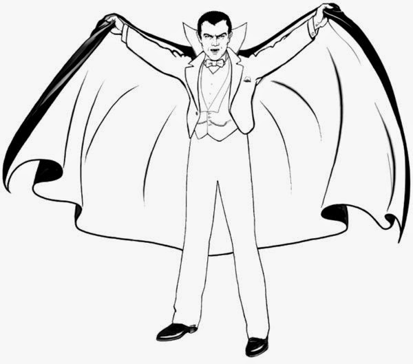 8300 Top Cartoon Vampire Coloring Pages Pictures
