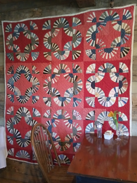 Mohawk Trail quilt layout