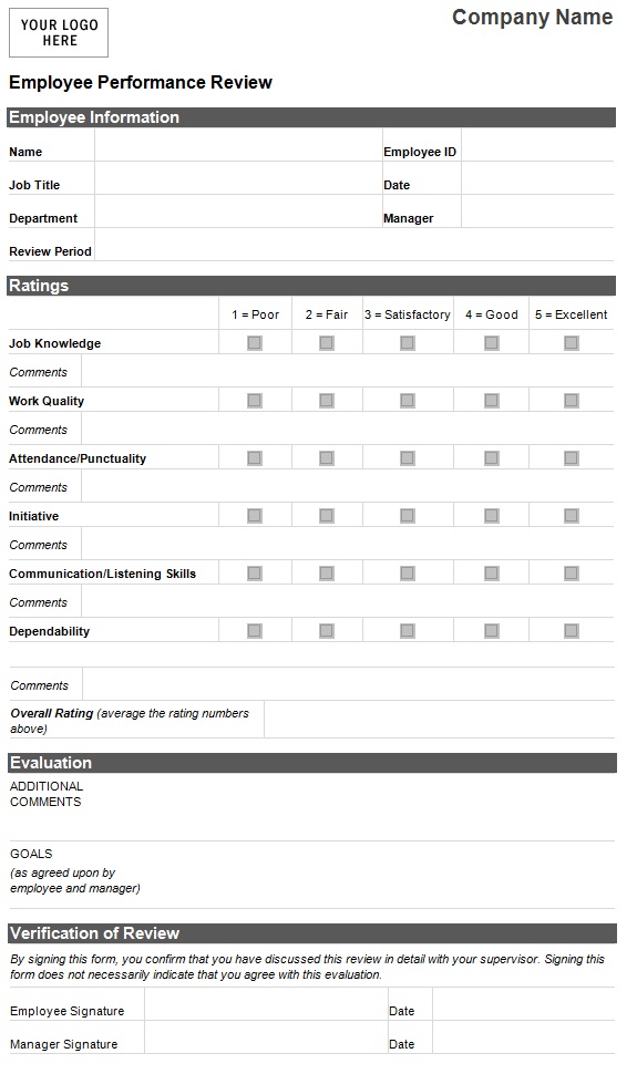 performance evaluation