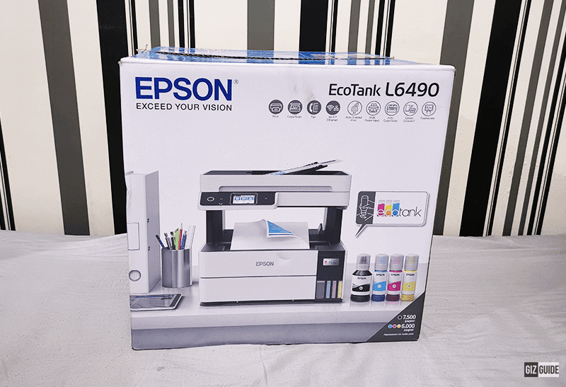 Epson 6490. Printer Epson Stylus l6490 Inkjet Color/a4/4in1/Fax/adf/Duplex/WIFI direct/4 Color + CISS. Epson l6490