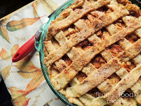 My Hot Buttered Rum Apple Pie takes the traditional homemade apple pie to a whole other level with a rich, buttery rum sauce baked right in & drizzled over the top.