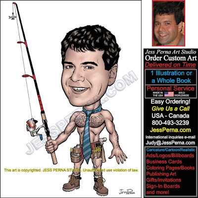 40th Caricature Birthday Suit Gift Cartoon