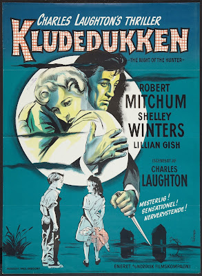 The Night of the Hunter - German Movie Poster