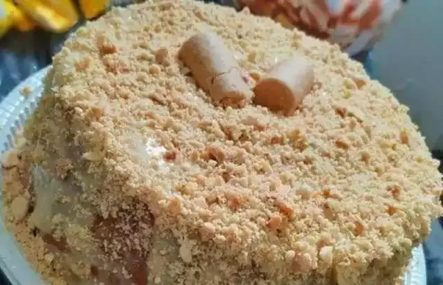 Receita de Bolo de Paçoca