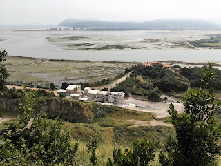 Laredo, marismas del Asón, convento de Montehano y planta de machaqueo, Montehano, Escalante, Cantabria