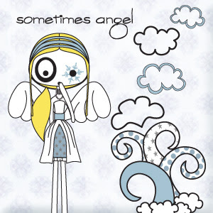 ilustración sometimes angel (100% handmade with ♥)