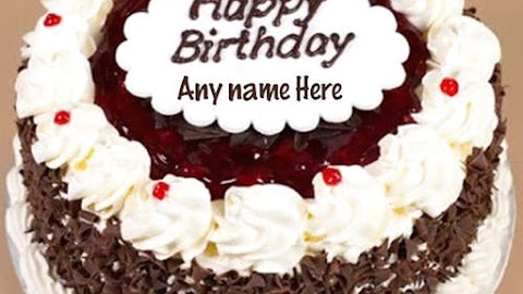 Happy Birthday Cake With Name And Photo Edit Free