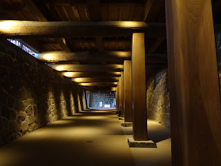 熊本城の闇り通路