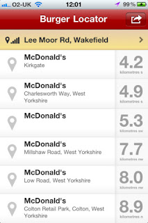 Burger Locator - Find your nearest McDonald's IPA 2.0.1