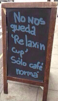 Relaxing cup café con leche Plaza Mayor