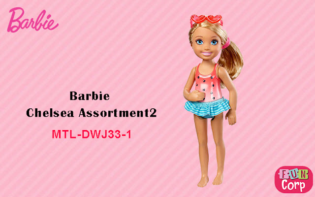 Barbie Chelsea Assortment2,MultiColor (ClubChelsea) MTL-DWJ33-1