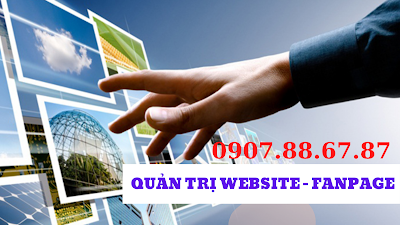 Dịch vụ quản trị webiste và fanapge