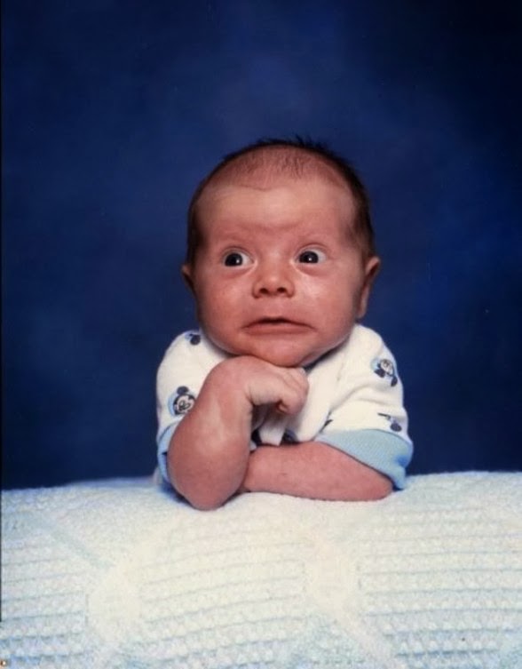 funny baby face