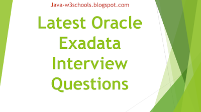 Latest Oracle Exadata Interview Questions
