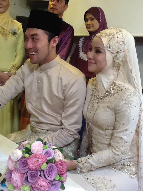 Gambar Majlis Pernikahan Khairul Fahmi Che Mat (Apek) Dan Nur Eilunie Natasha (Leuniey)