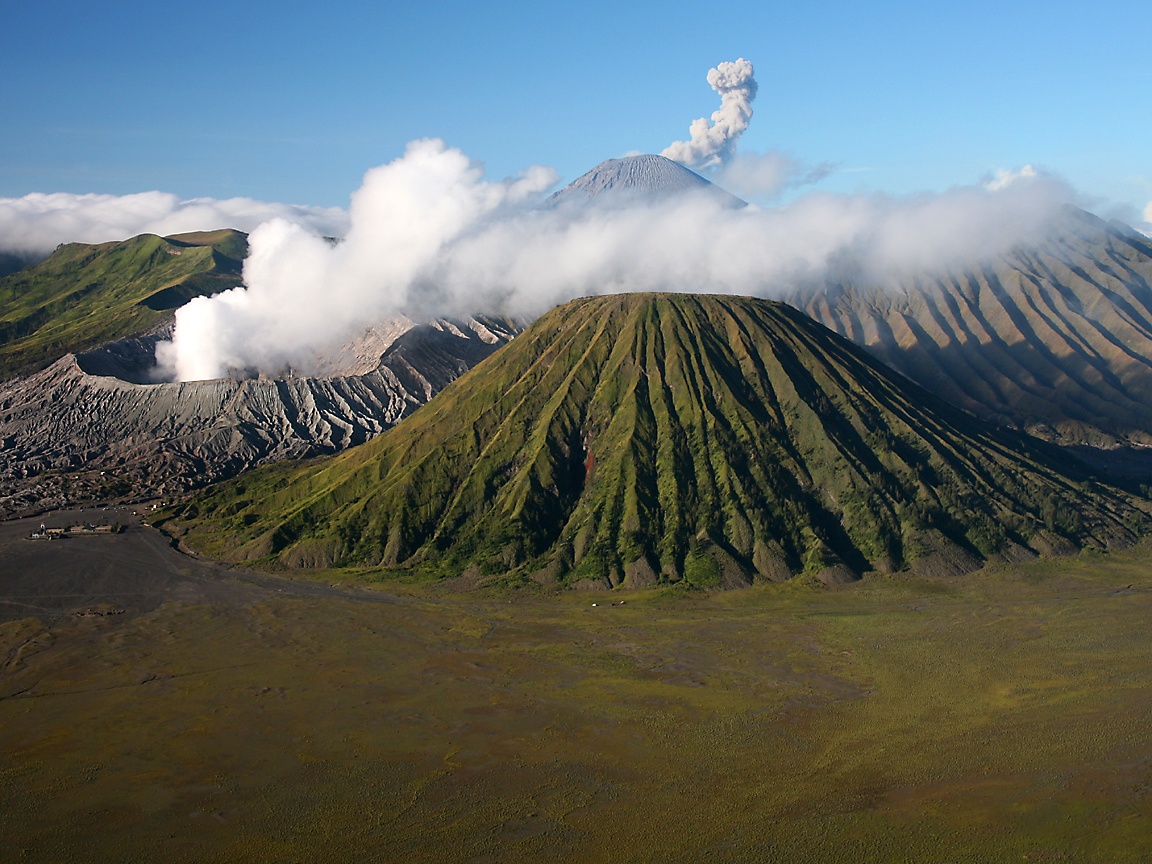 Mount Bromo: Panorama the Sunrise ~ Travel and Tourism