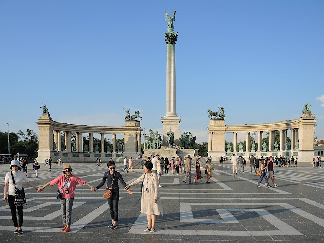 Boedapest: het heldenplein