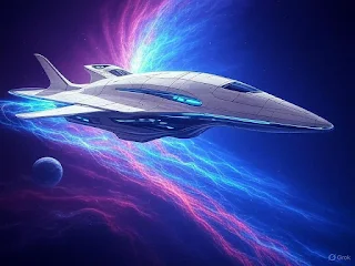 The Halcyon was designed and built by the Aurora’s engineering team, led by Dr. Lian Reyes, who drew on the ship’s evolving technology over its 954-year journey.
