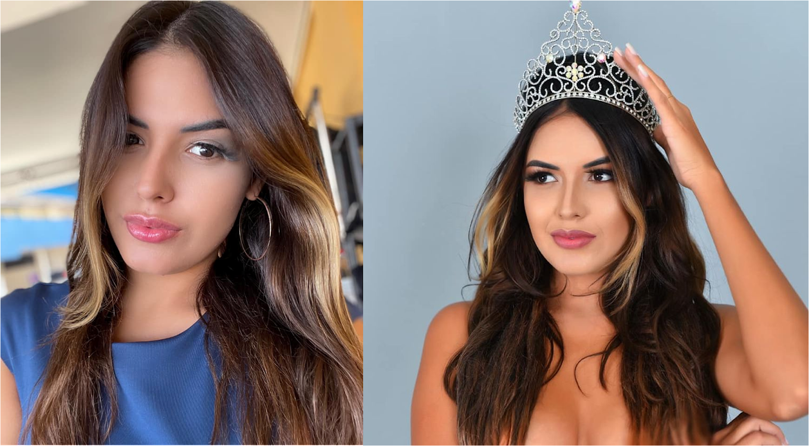 Modelo, miss, atriz e empresária uff... arrasa em fotos diante de vários cliques